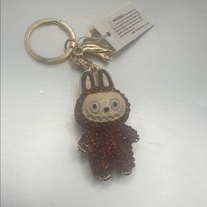Brown Crystal monster Keychain